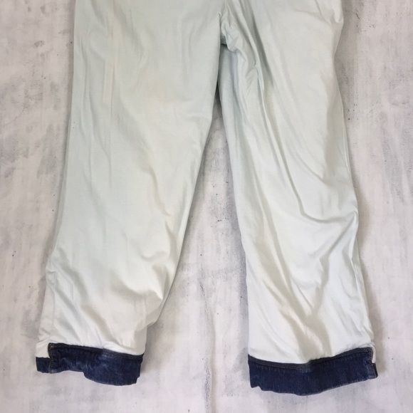 Lands End Lined Jeans Sz 16P Multiple Pockets Hiking Camping Outdoor Pants - Picture 2 of 12